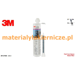 3M 37455 Fast Cure Epoxy Metal Filler 180ml materialylakiernicze.pl