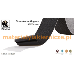 INDASA 566374 TAŚMA ANTYPOŚLIZGOWA BHP 50mm x 18,3m materialylakiernicze.pl