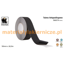 INDASA 566374 TAŚMA ANTYPOŚLIZGOWA BHP 50mm x 18,3m materialylakiernicze.pl